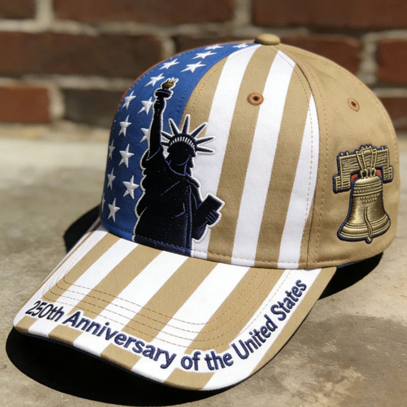 🗽250th Anniversary Commemorative Patriotic Cap