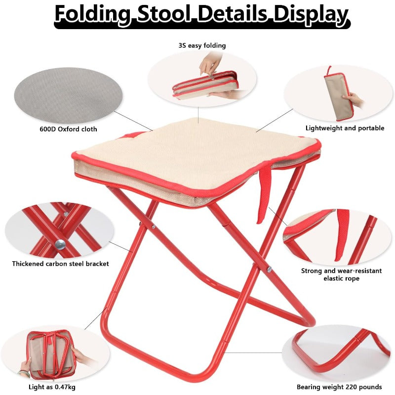 Heavy Duty Portable Outdoor Stool