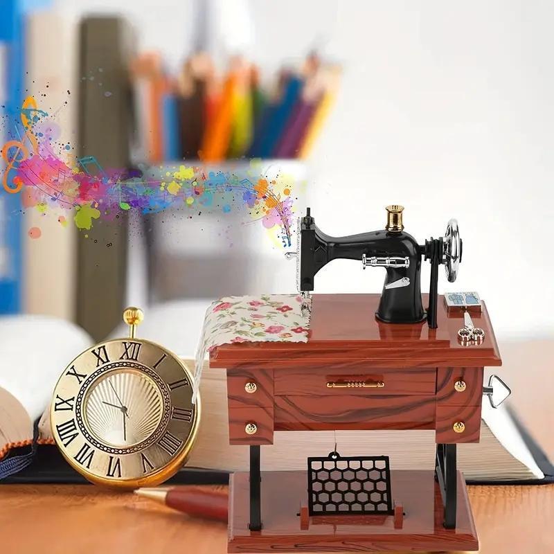 LAST DAY SALE 49% OFF💥Vintage Sewing Machine Design Music Box🎶
