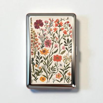 🛡️Vintage Art Deco Versatile Card & Cash Case With RFID Protection