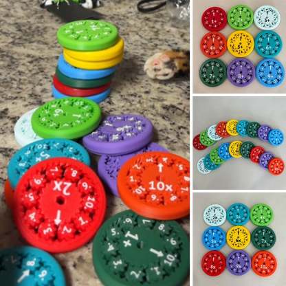 📚 New Fun Math Fidget Spinner 🌀 – Children learn multiplication math while playing, parents’choice! ✨