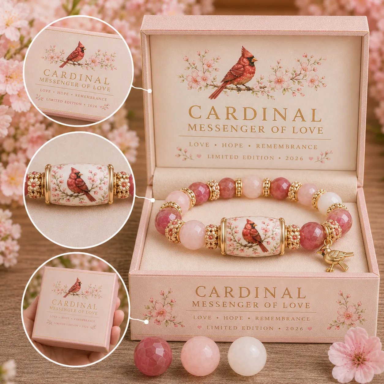 ❤ Love, Remembrance & Highland Cattle Blessings 🕊️ | 2026 Limited Edition Bracelet