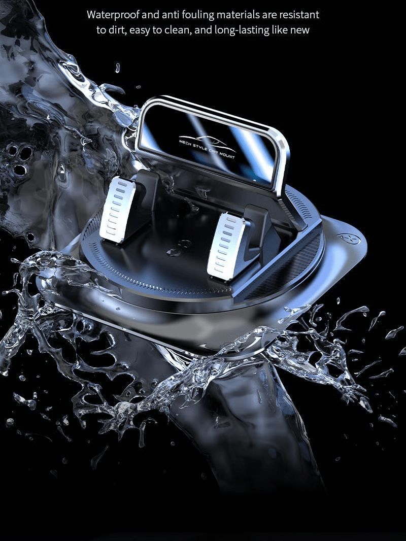 🔥 Car phone holder 360 degree rotation, suitable for car navigation in-car dashboard