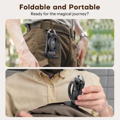 MagSafe-Compatible 4-in-1 Travel Tripod & Clamp Mount