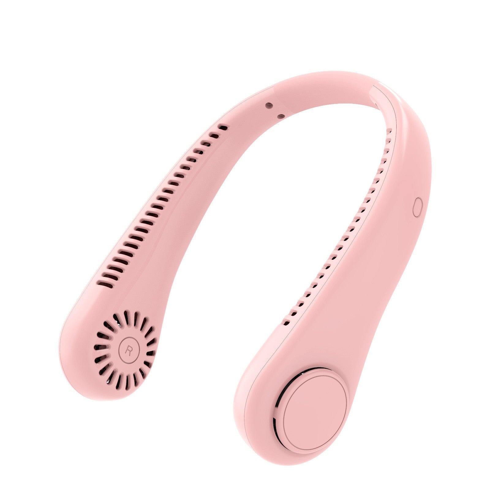 Digital display neck fan