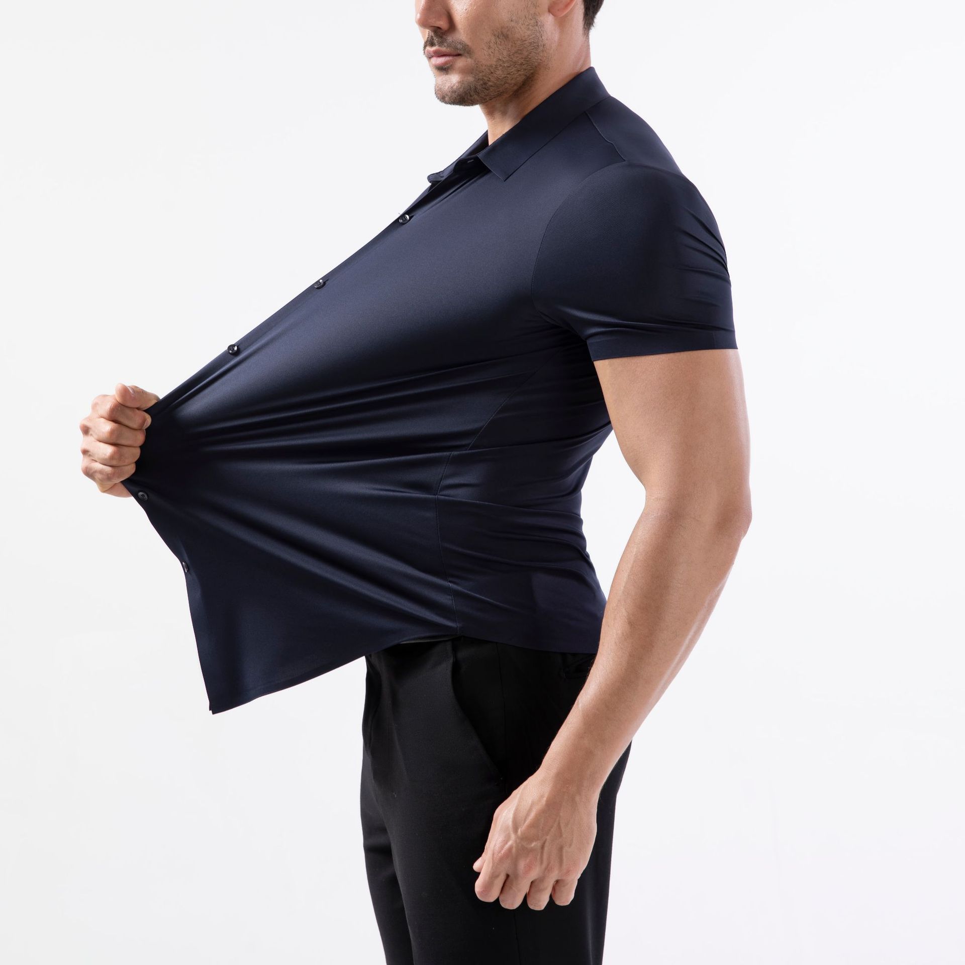 Men’s Premium 4-Way Stretch Non-Iron Dress Shirt