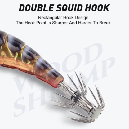 Premium Squid Jigs – Fishing Made Easy! - Kit 3pcs or 6pcs