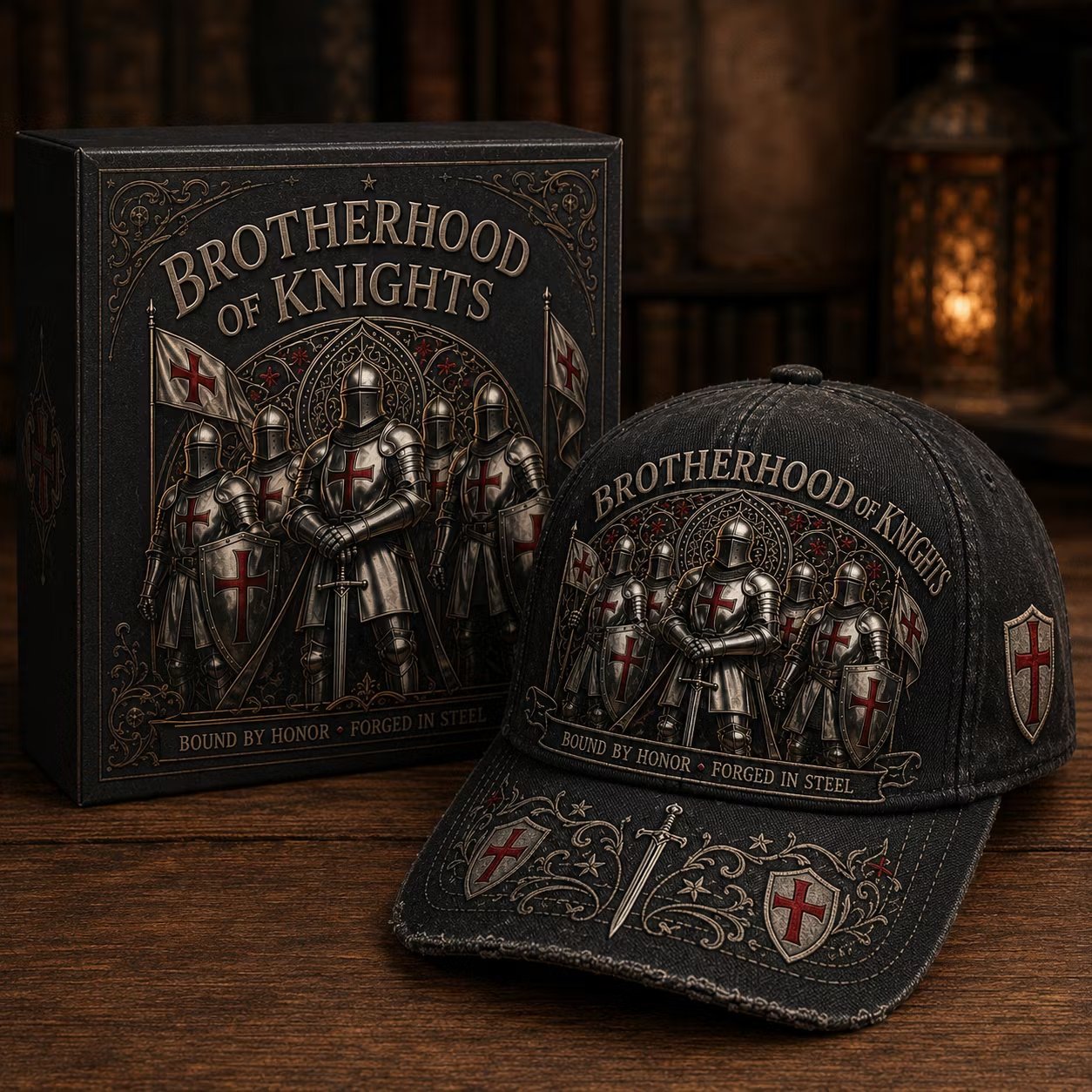 ⚔️ Brotherhood Of Knights Honor Cap 🎁