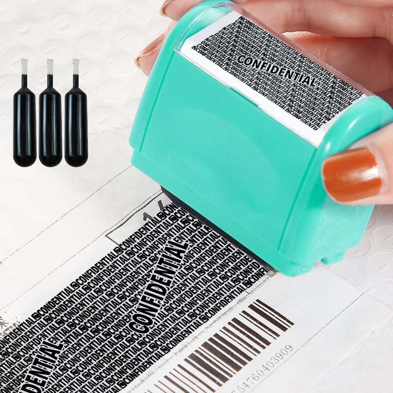 🔥Privacy Protection Security Roller Stamp — Address & Billing Info Blocker