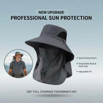 UV Protection Outdoor Fisherman's Hat
