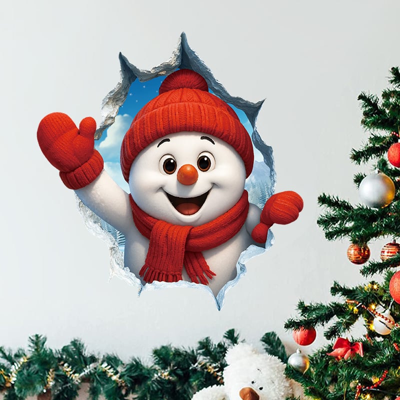 🎁🎄Christmas Sale 49%🎅Fun Santa Claus Magic Wall Stickers