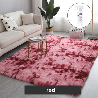 🔥 Gradient Color Plush Floor Mat