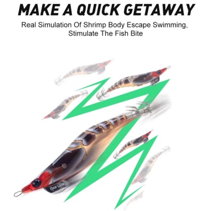 Premium Squid Jigs – Fishing Made Easy! - Kit 3pcs or 6pcs