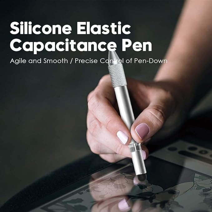 All-in-One Capacitive Stylus Tool Pen – LED Light, Opener, Ballpoint & More