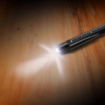All-in-One Capacitive Stylus Tool Pen – LED Light, Opener, Ballpoint & More