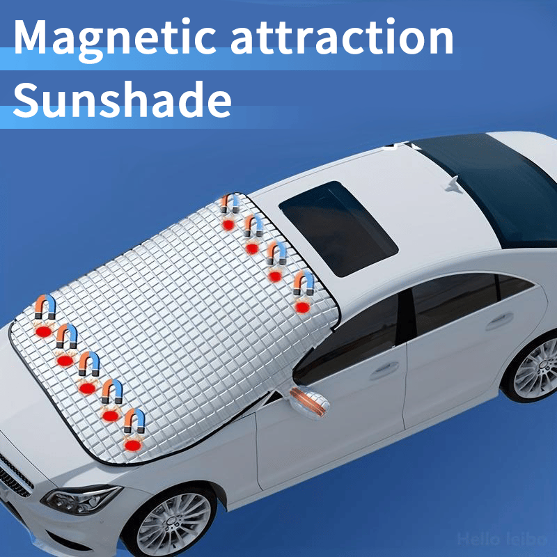 ✨Last Day 49% OFF - 4-Layer Magnetic Windshield Cover for Car