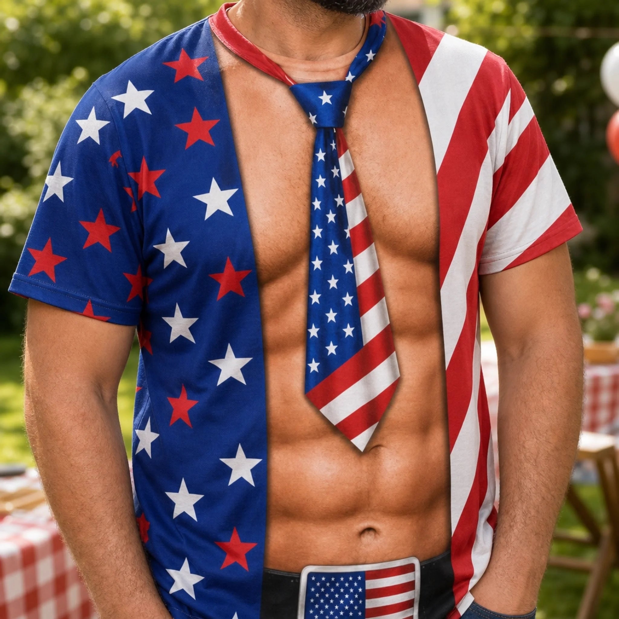 Funny Patriotic T-shirt - Personalized Birthday Gifts For Men, Women - Liberty And Laughs
