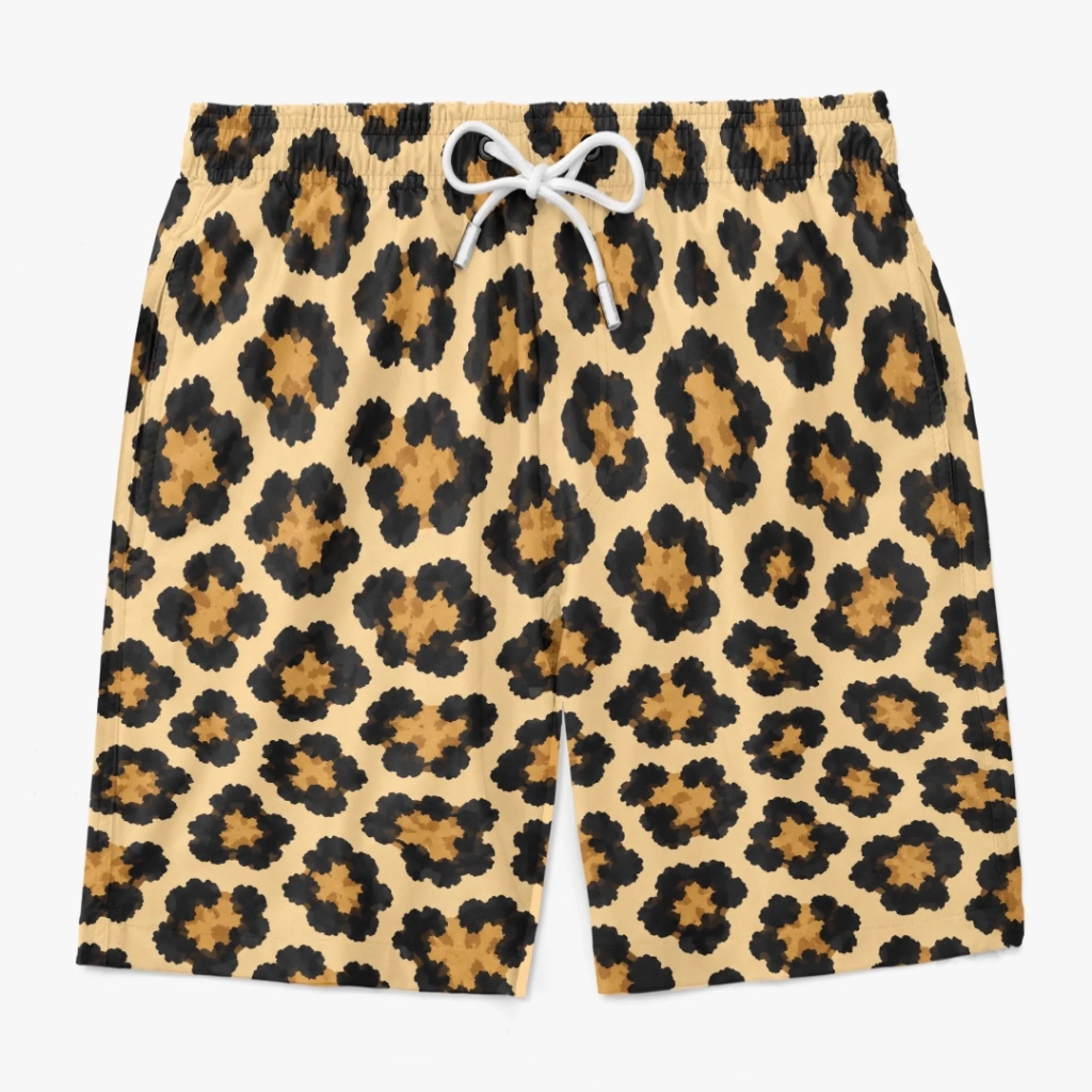 Custom Funny Men Swim Trunks - Personalized Summer Vacation And Travel Gifts For Husband, Son, Grandson, Yourself - Cheeky Mode On
