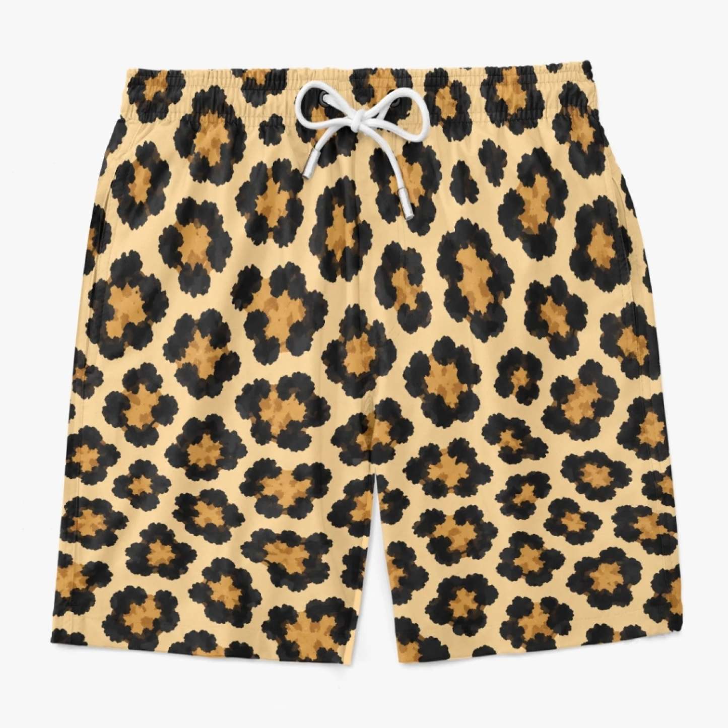 Custom Funny Men Swim Trunks - Personalized Summer Vacation And Travel Gifts For Husband, Son, Grandson, Yourself - Cheeky Mode On