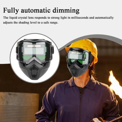 🛠️ Auto-Darkening Welding Helmet
