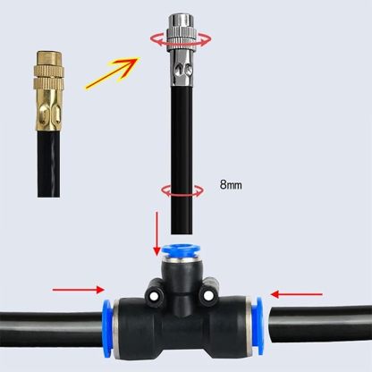 Outdoor Misting Cooling System