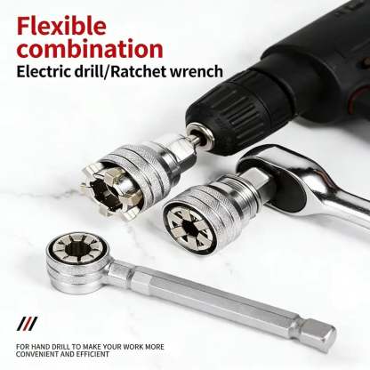 🚗Multi-Function Universal Socket Wrench Tool-YH