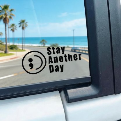 🎗️Share Pack❤️ SAD Mental Health Awareness Car Decal(5pcs)