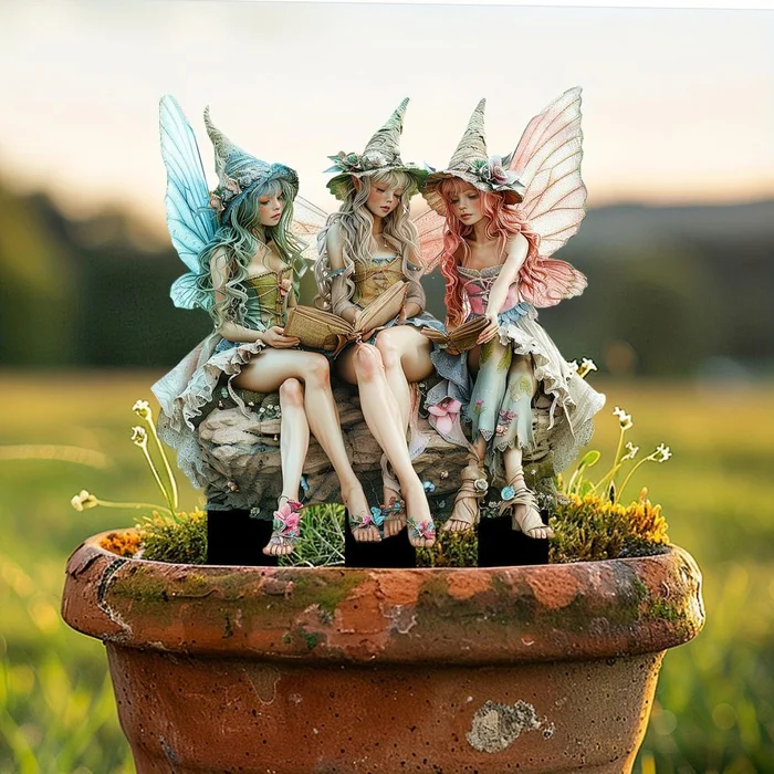 🏡Last Day Promotion 49% OFF-Bohemian Fairy Flower Pot Decoration