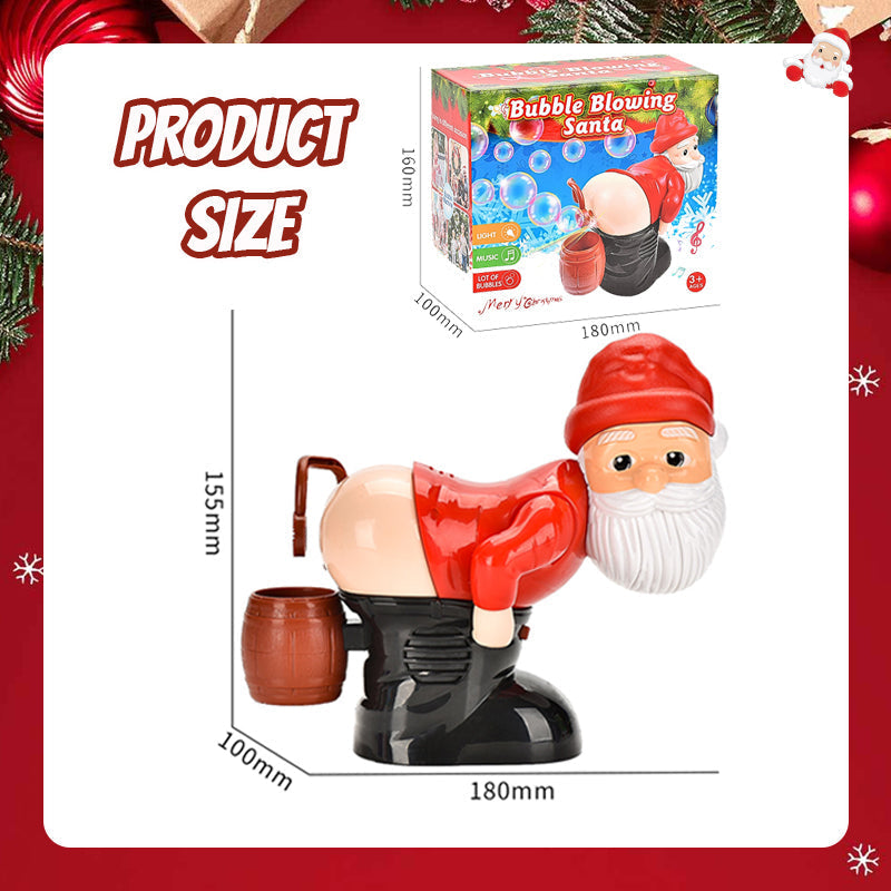 Funny Santa Bubble Machine🎄🎁