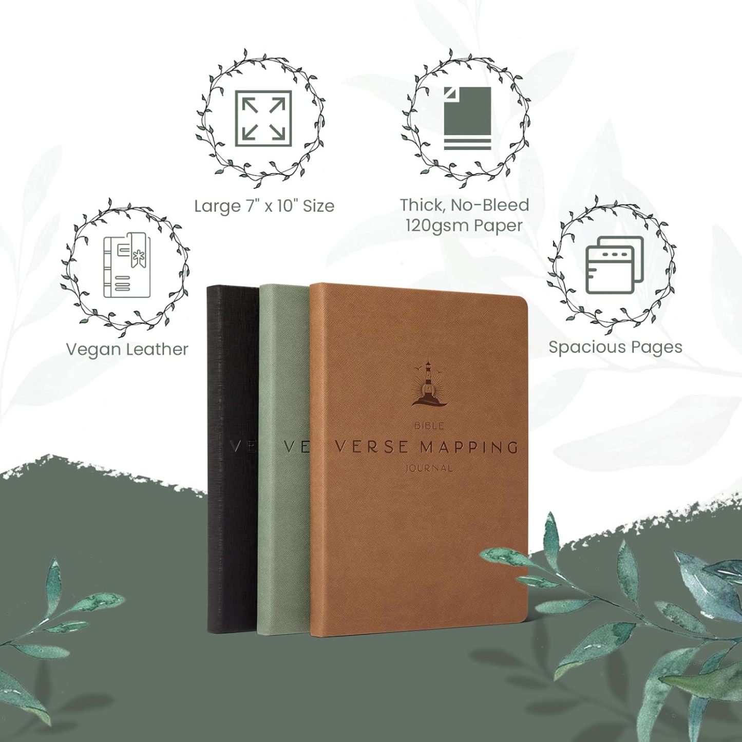 🏆 500K+ SOLD! – Almost Gone-⚡2025 New Bible Verse Mapping Journal - Durability Line