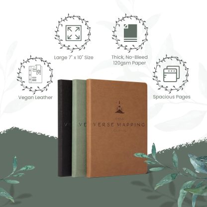 🏆 500K+ SOLD! – Almost Gone-⚡2025 New Bible Verse Mapping Journal - Durability Line