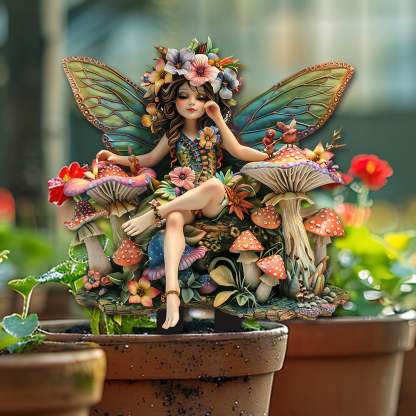 🏡Last Day Promotion 49% OFF-Bohemian Fairy Flower Pot Decoration