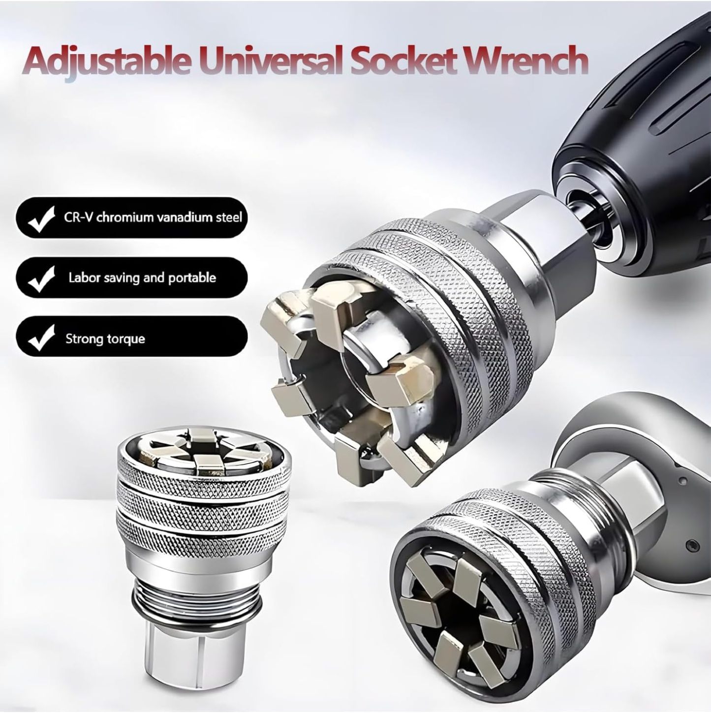 🚗Multi-Function Universal Socket Wrench Tool-YH