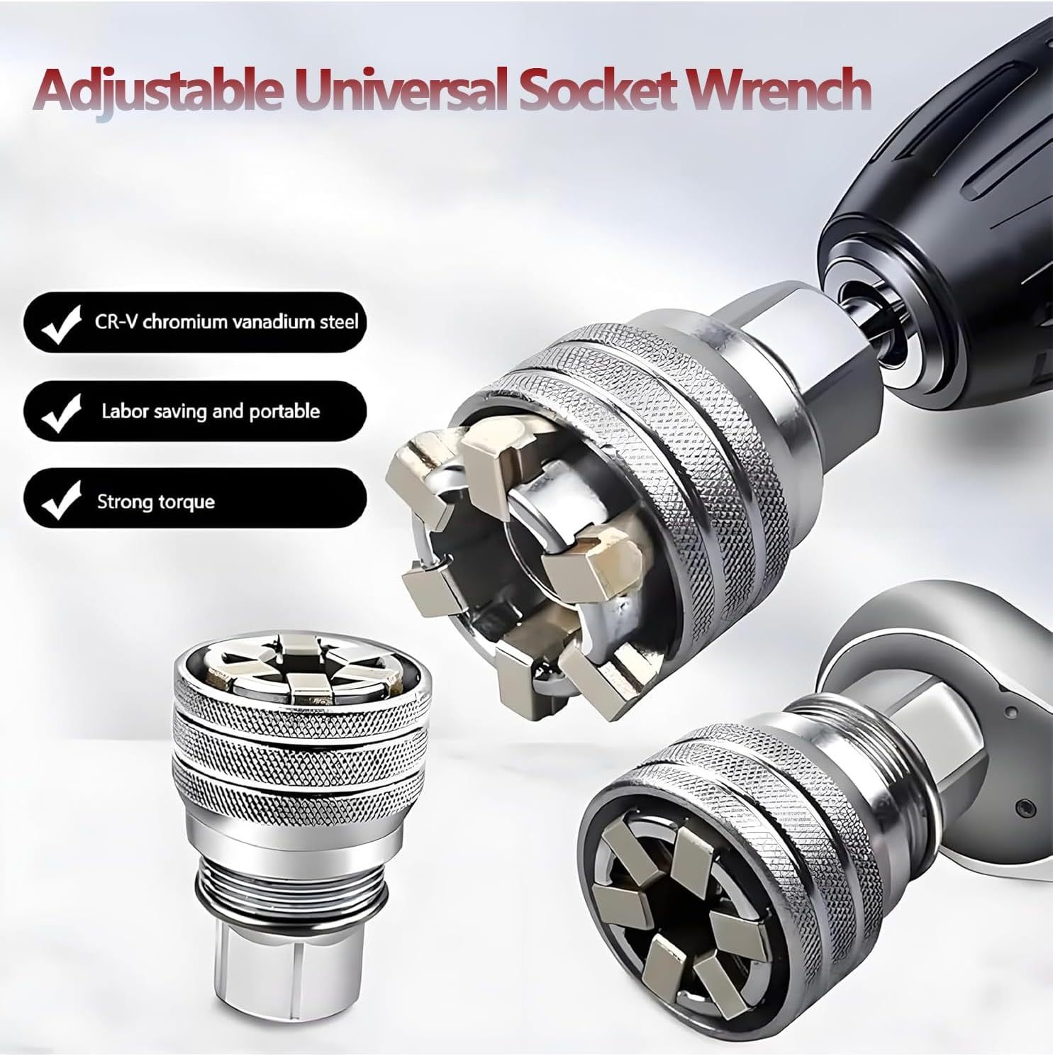 🚗Multi-Function Universal Socket Wrench Tool-YH