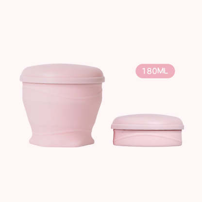 Collapsible Silicone Travel Cup with Lid