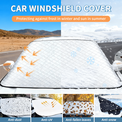 ✨Last Day 49% OFF - 4-Layer Magnetic Windshield Cover for Car