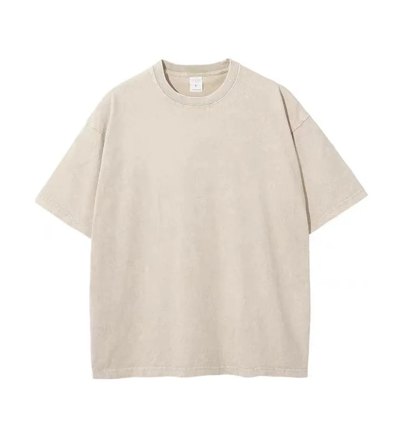 4 Pack Oversized Tshirts for Men Gym Vintage Heavyweight T Shirts Cotton Workout Acid Wash Baggy Tees