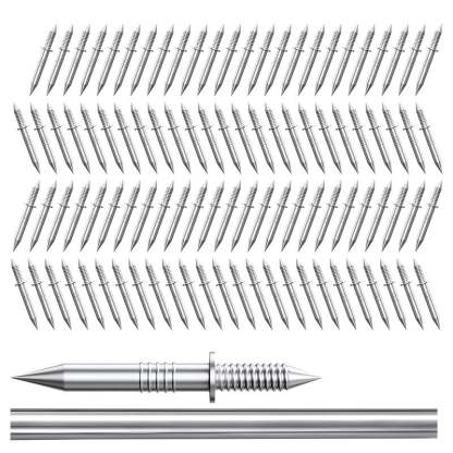 Double-Headed Skirting Thread Seamless Nail Non Marking