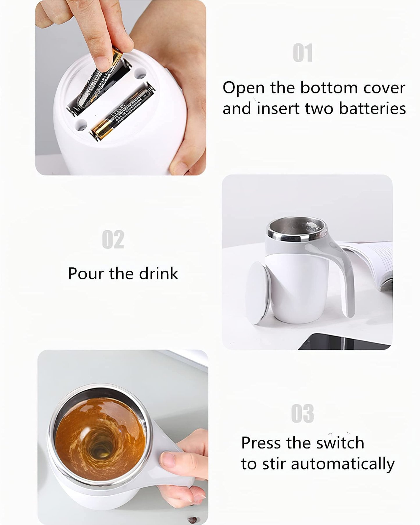 Hot Sale Promotion-49% OFF-🎁Automatic Magnetic Stirring Coffee Mug