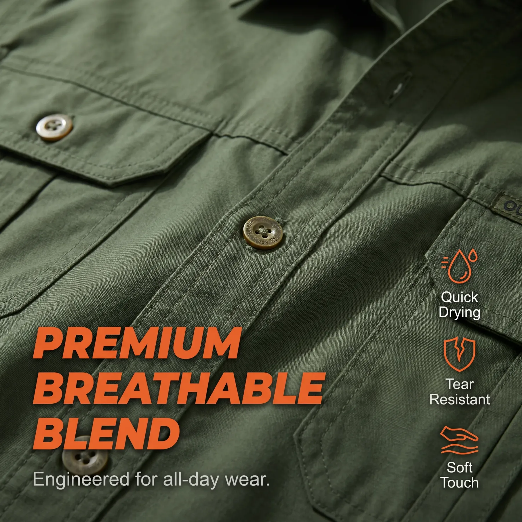 Rugged Comfort Tactical Shirt