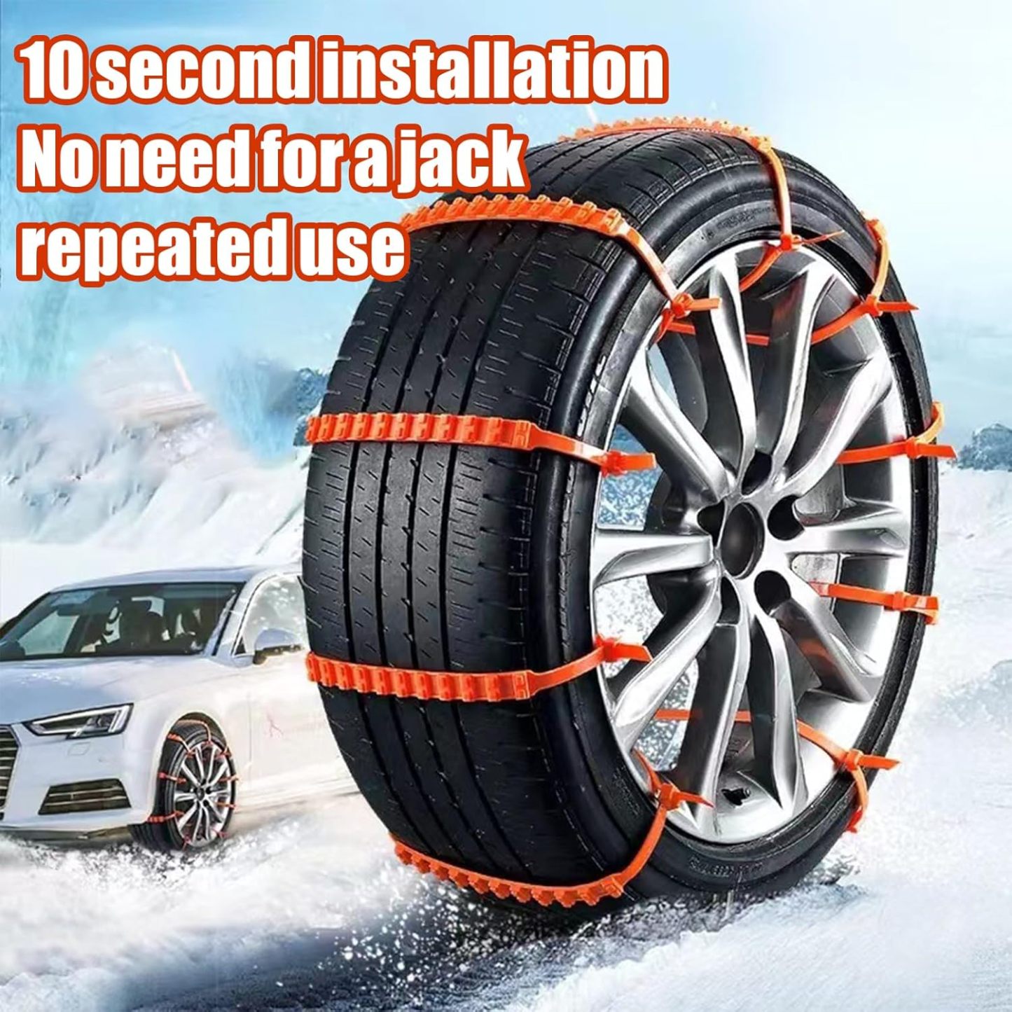 Car Traction Straps