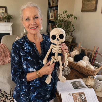 The Little Skeleton Amigurumi Crochet Pattern