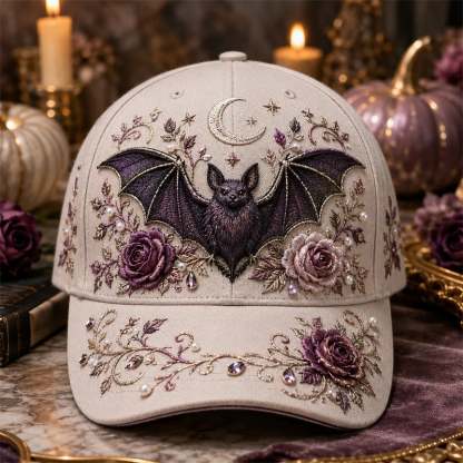 🔥Last Day 50% OFF – 🧙‍♀️✨3D Halloween Embroidery Cap