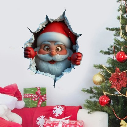 🎁🎄Christmas Sale 49%🎅Fun Santa Claus Magic Wall Stickers
