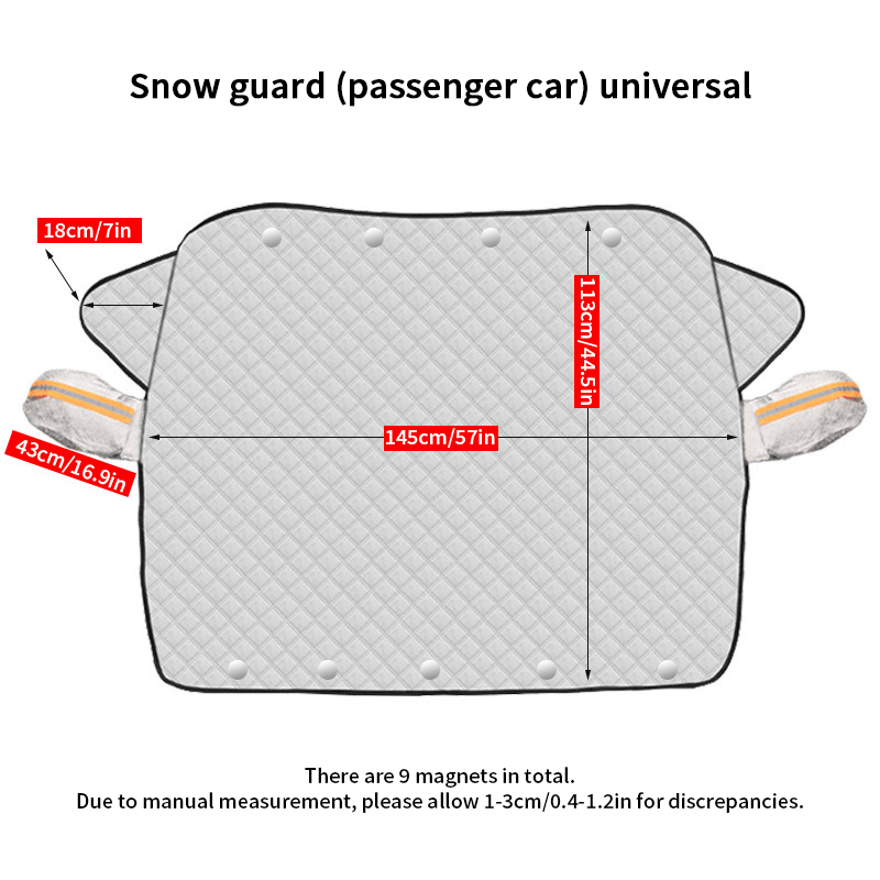 ✨Last Day 49% OFF - 4-Layer Magnetic Windshield Cover for Car