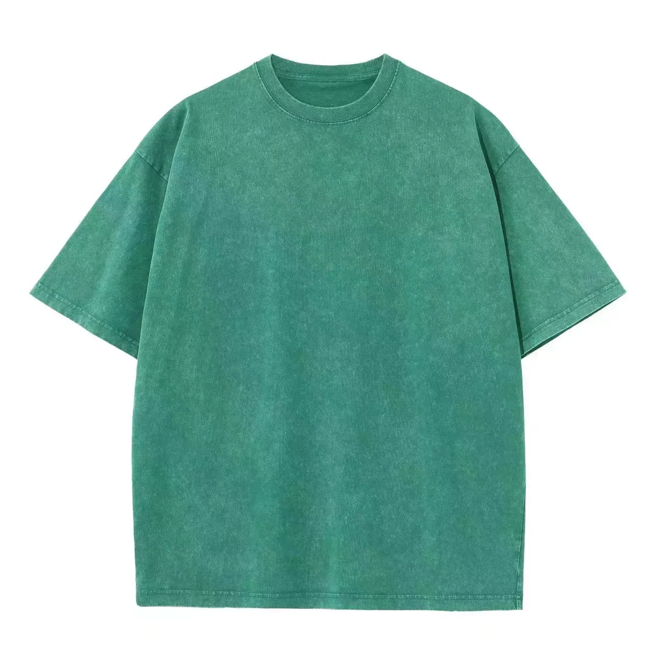 4 Pack Oversized Tshirts for Men Gym Vintage Heavyweight T Shirts Cotton Workout Acid Wash Baggy Tees