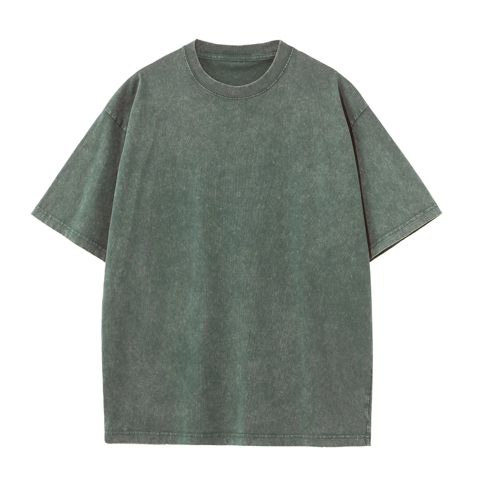 4 Pack Oversized Tshirts for Men Gym Vintage Heavyweight T Shirts Cotton Workout Acid Wash Baggy Tees