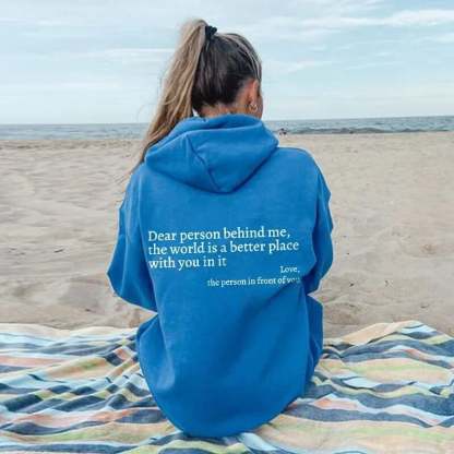⏰Historical Lowest Price: Save 49% 'Dear Person Behind Me' Sweatshirt(🎁BUY 2 FREE SHIPPING)