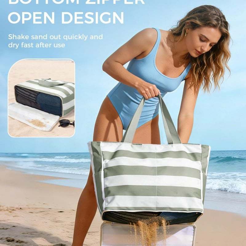 🏖️Your Beach BFF: Waterproof, Sandproof & 40oz Cup Ready.