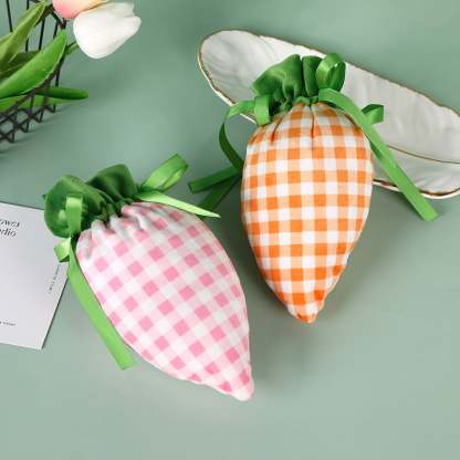 Easter Bunny Carrot Treat Bags – Festive Candy & Gift Party Favor Pouches